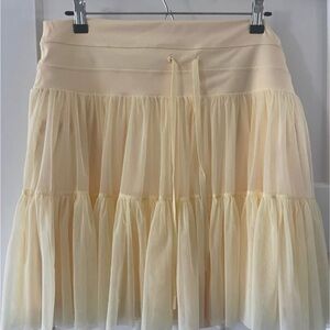 POPFLEX Buttercream pirouette skort size 2x
